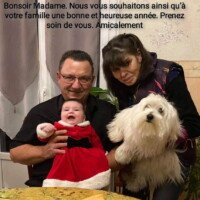 Bonsoir madame, nous vous souhaitons ainsi qu'a votre famille une bonne et heureuse année. Prenez soins de vous, amicalement Bonsoir madame, nous vous souhaitons ainsi qu'a votre famille une bonne et heureuse année. Prenez soins de vous, amicalement